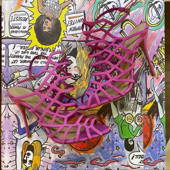 Schutz Juliana Caged Sandals - Picture 1 of 5